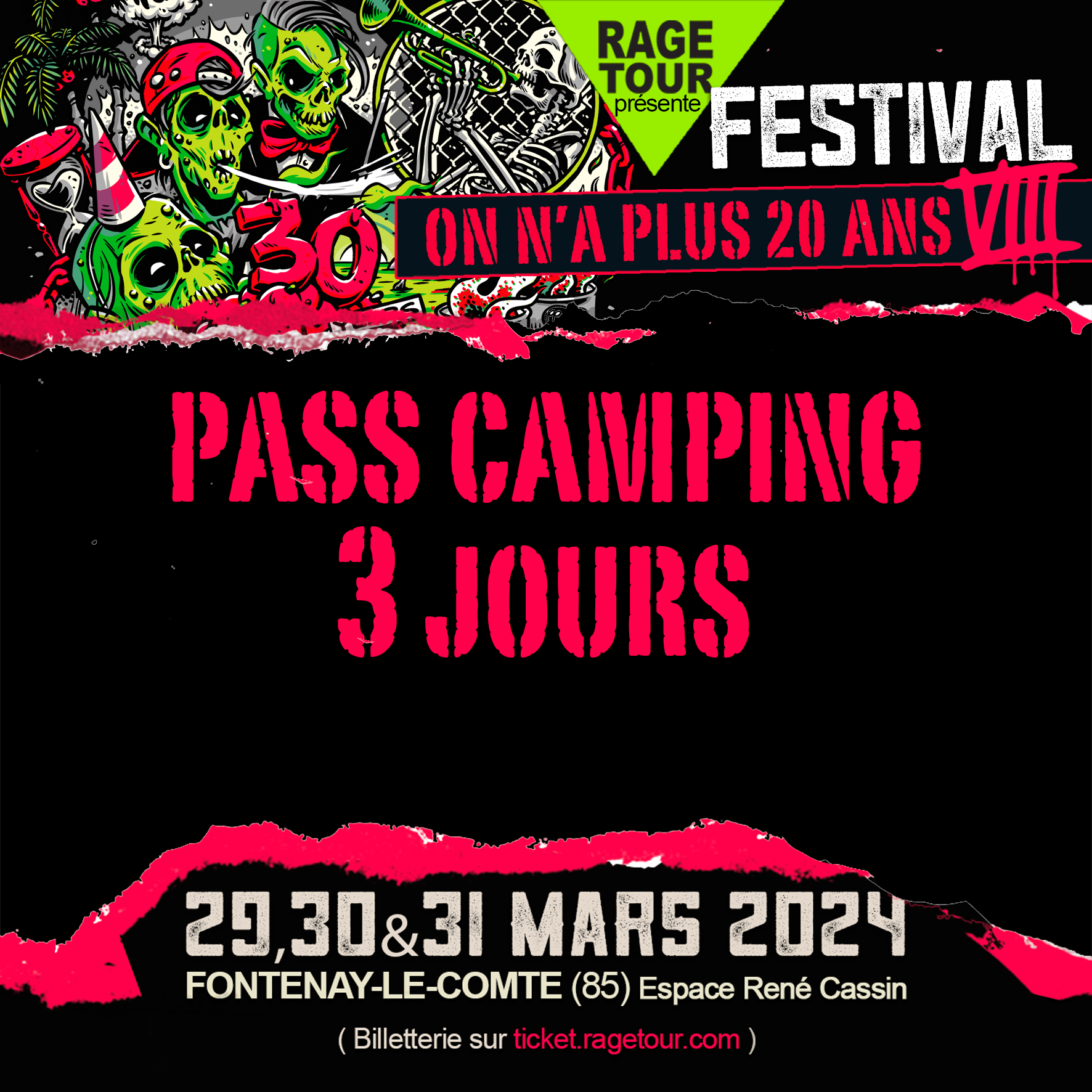 Festival On a plus 20 ans - Fontenay-le-Comte - Info Festival